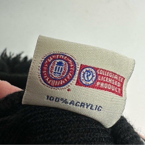 Oregon State Beavers OSU Beanie KNIT HAT CAP Fair Isle Unisex Ear Flaps Pom Pom - Picture 5 of 6